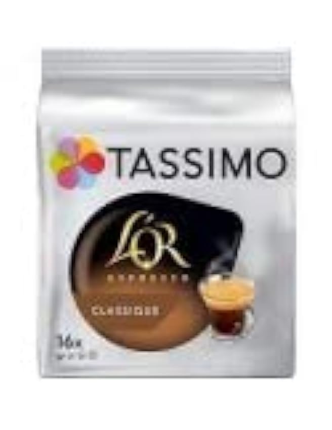 Tassimo L´Or Espresso Classique Cafe en Dosettes x16 - 104 GR x5 nAh3HlCV