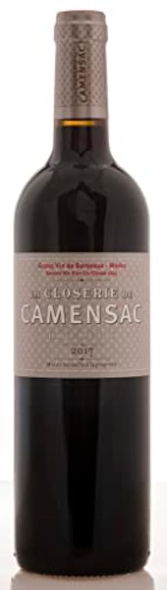 La Closerie de Camensac - Vin Rouge - AOP Haut Medoc - Millésime 2017 - 1 bouteille x 75cl OCS7MuhJ