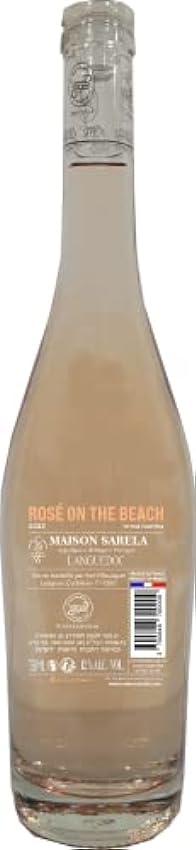 ROSE ON THE BEACH, Vin rosé - Cuvée Prestige Estella - AOP Languedoc 2022, Kosher (75cl_1 Bouteille) nZDigY3C