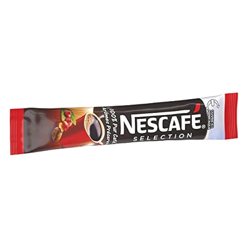 NESCAFÉ SÉLECTION - Café Soluble - Carton De 300 Sticks Individuels De 2g mo2c3qy6
