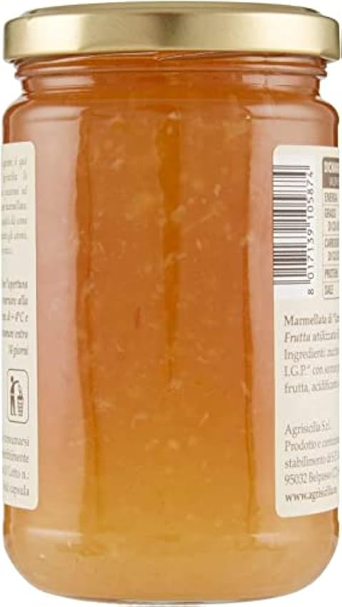 Agrisicilia Marmellata di Limoni di Siracusa IGP - Confiture de citron syracuse IGP - 6 x 360 g kYrifnzB