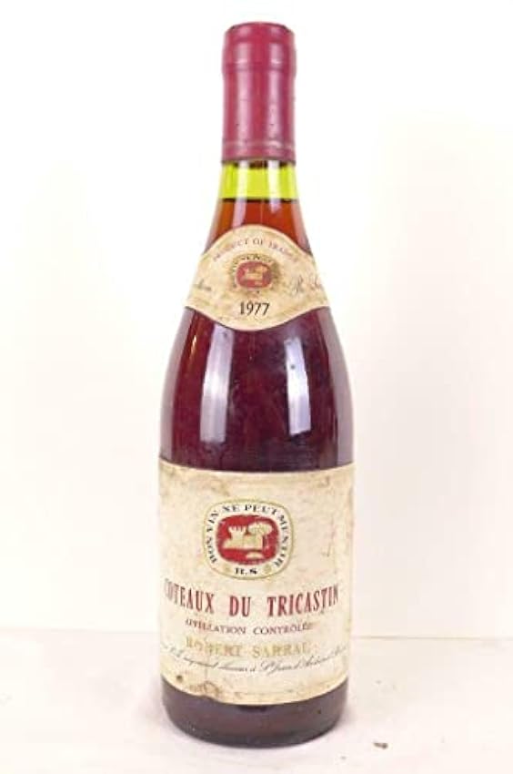 coteaux du tricastin robert sarrau rouge 1977 - rhône k