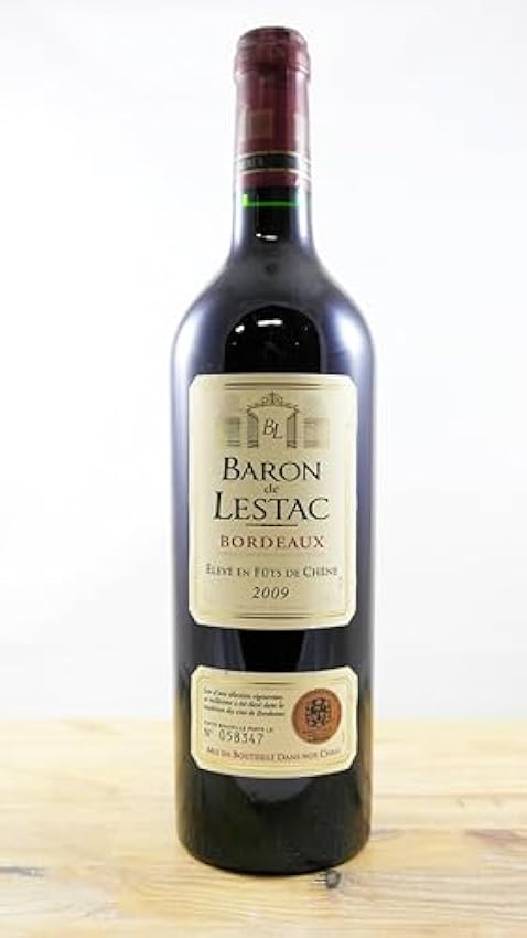 Baron de Lestac Bouteille de Vin Millésime 2009 nu7FKI1