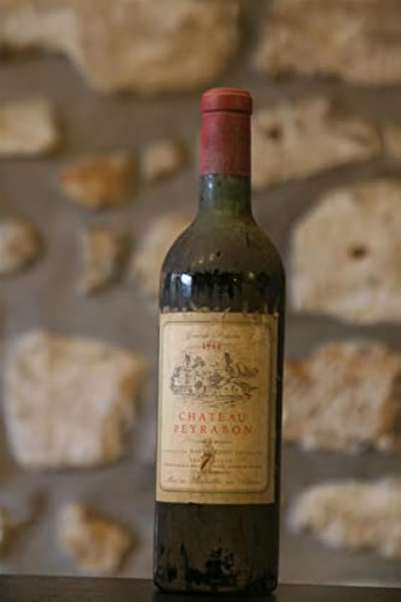 Vin rouge, château Peyrabon 1964 lBZgufcK