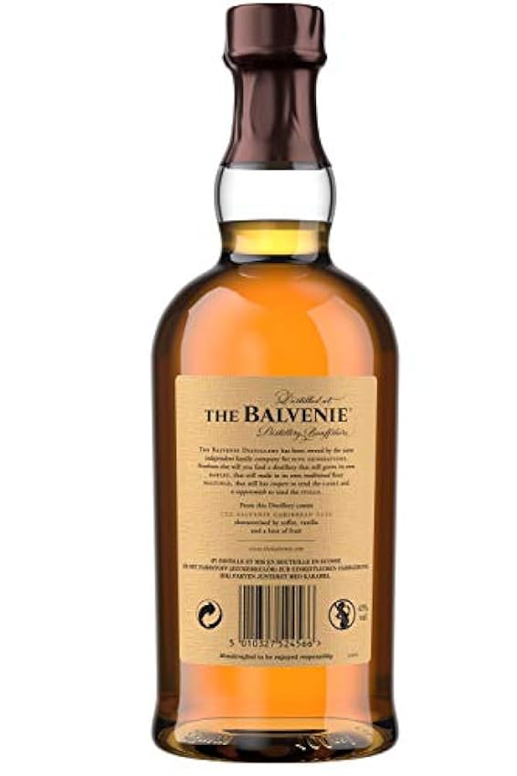 The Balvenie 14 Years Old Carribean Cask Single Malt Scotch Whisky 70 cl N0adsvXA