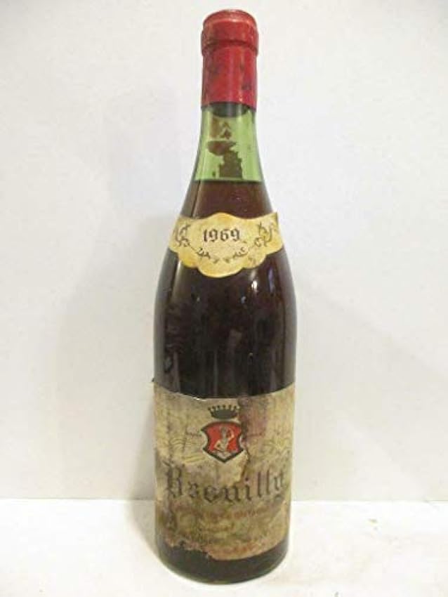 brouilly caveau beaujolais rouge 1969 - beaujolais nmAN