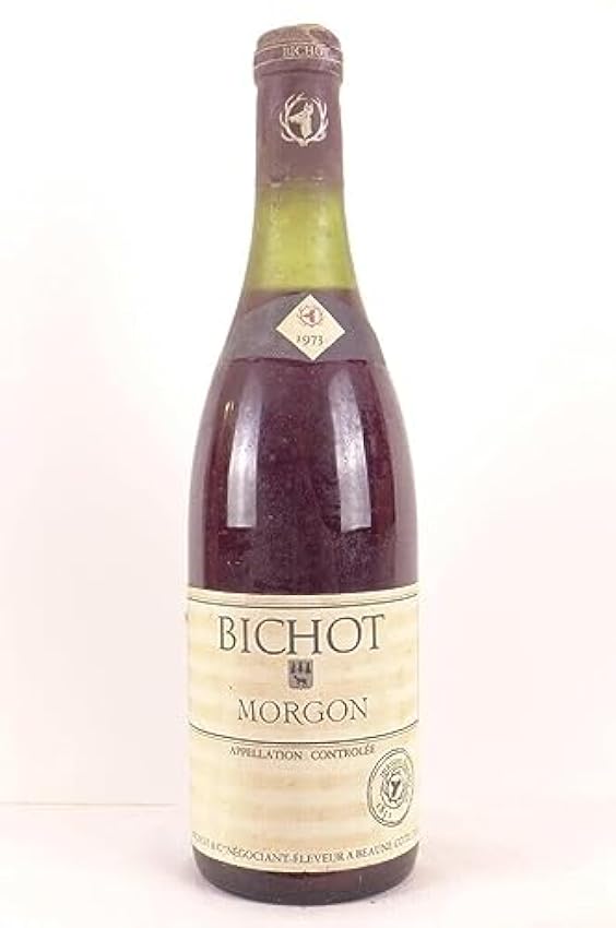 morgon albert bichot (capsule abîmée) rouge 1973 - beaujolais nWxSxa6Z