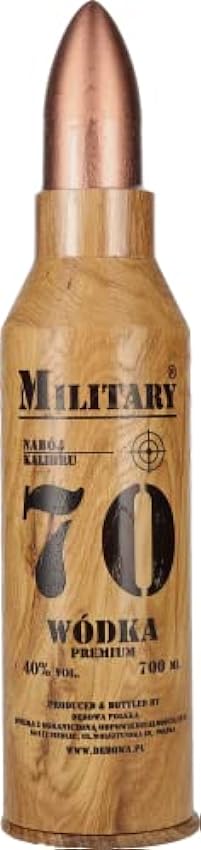 Debowa Military 70 Vodka Premium 40% Vol. 0,7l MVABIFSK