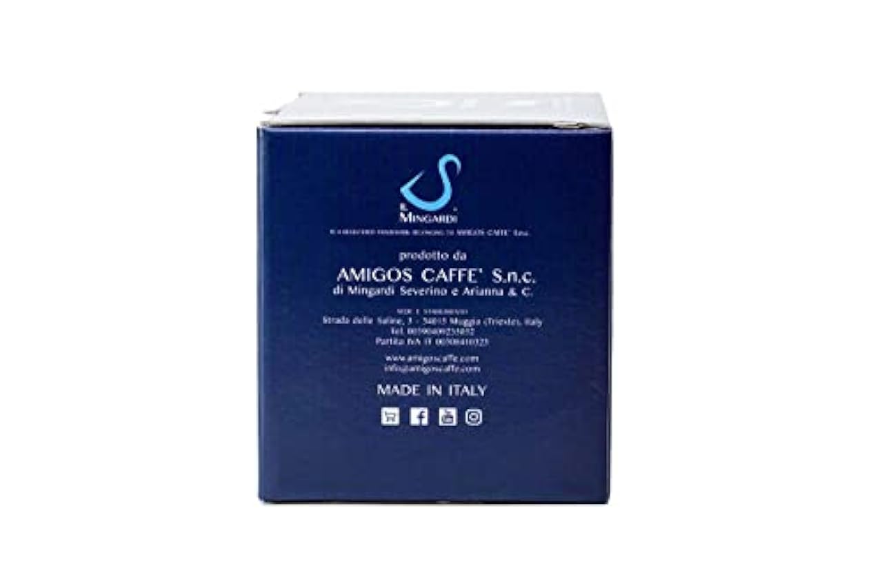 Amigos Caffè - Capsules IL MINGARDI S compatibles avec les machines domestiques Nespresso®*- 100 capsules mKwc94Ah