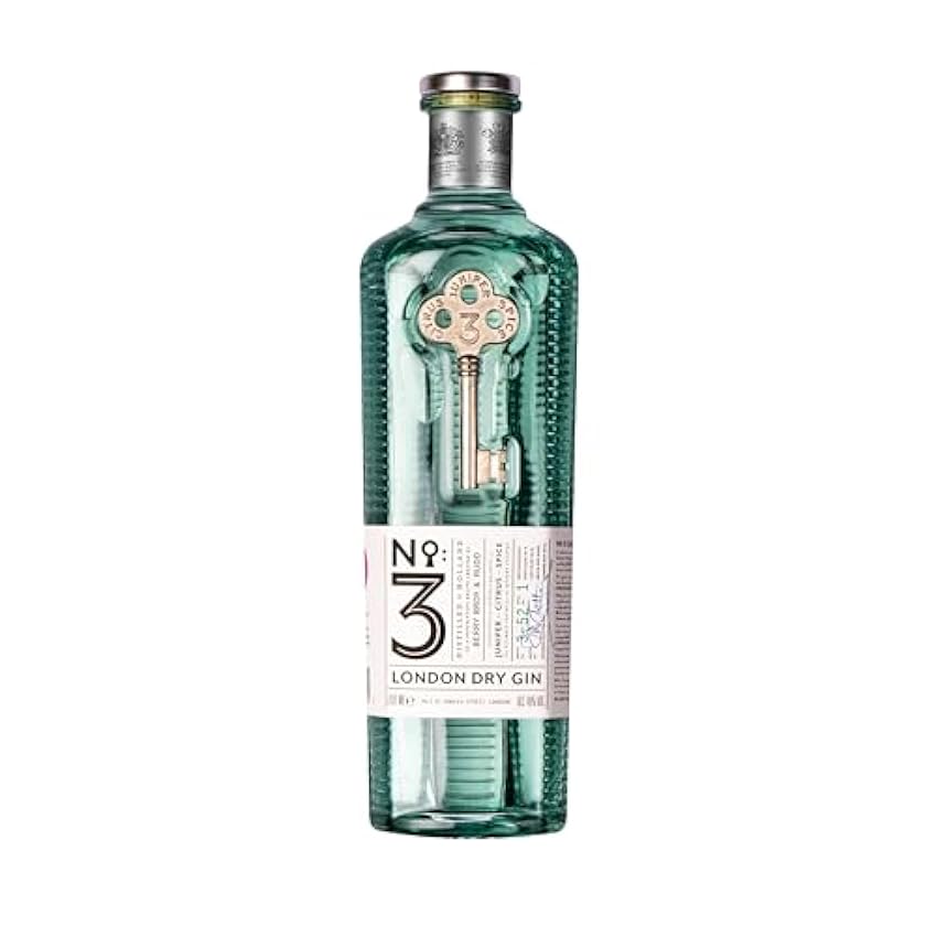 NO.3 - London Dry Gin - 46% Alcool - Origine : Hollande