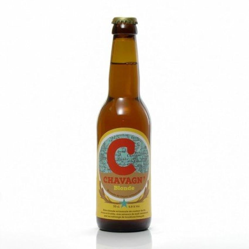 Bière blonde artisanale Brasserie Chavagn, 33cl MrXuPKB