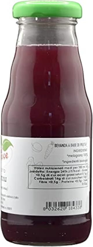 jus de grenade bio 100% fruits, produit à partir de fruits frais, recette et produit artisanal de Chef Service´ Offre 3 pièces de 200 ml oaeV1e2r