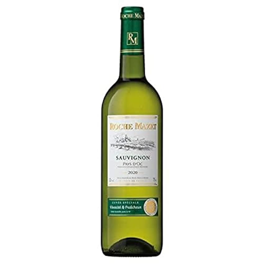 La Roche Mazet Vin de pays d´Oc IGP, blanc - La bouteille de 75cl n0zERQRQ