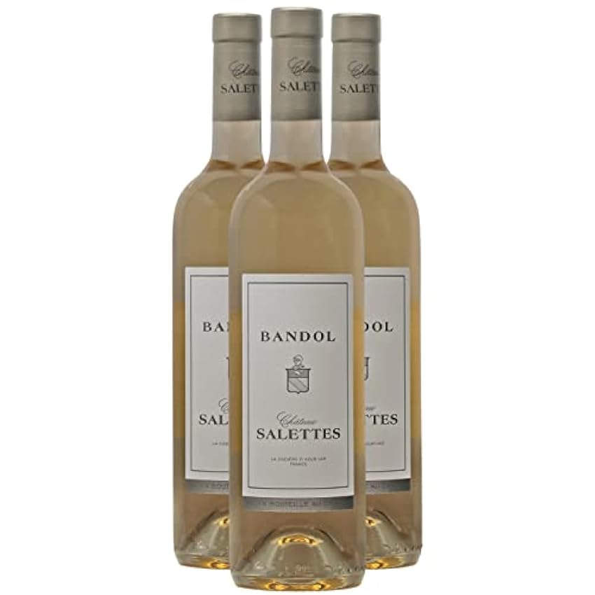 Château Salettes Bandol - Blanc 2022 - Vin Blanc (3x75cl) BIO O9JJ35nE