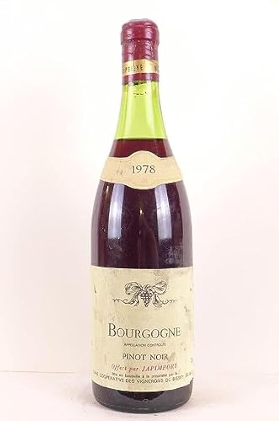 bourgogne vignerons de bissey rouge 1978 - bourgogne Lv9S2JJA