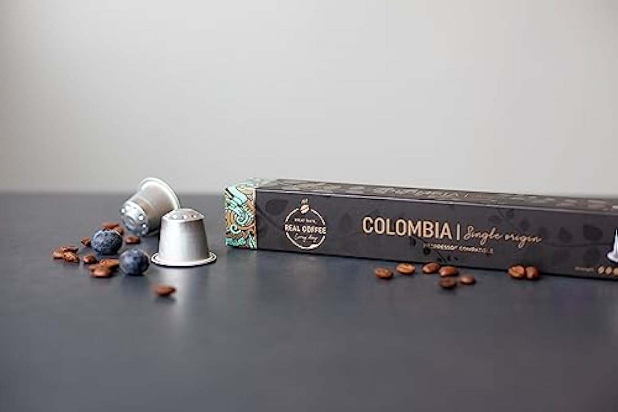 Lot de dégustation Lungo : 100 capsules de café vainqueur de tests labellisé Fairtrade compatibles avec Nespresso NIOmjEeI