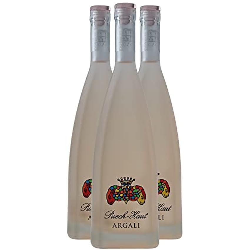Puech-Haut Argali - Rosé 2022 - Château Puech Haut - Pays d´Oc - Vin Rosé du Languedoc - Roussillon (3x75cl) o4CPcUme