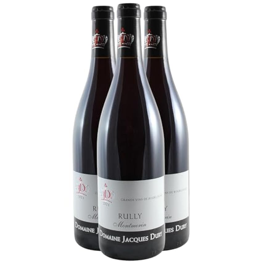 Rully Montmorin - Rouge 2021 - Domaine Jacques Dury - Vin Rouge de Bourgogne (3x75cl) l7HnNKwY