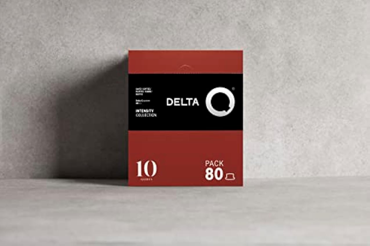 Delta Q Qalidus Intensité 10-80 capsules de café OOehqCE5