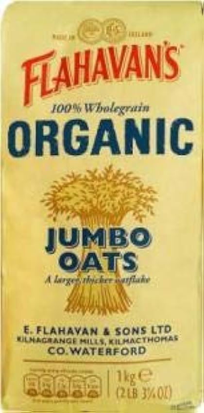 Flahavan´s - Organic Porridge Oats - 1kg (Case of 15) MwrhYEB3