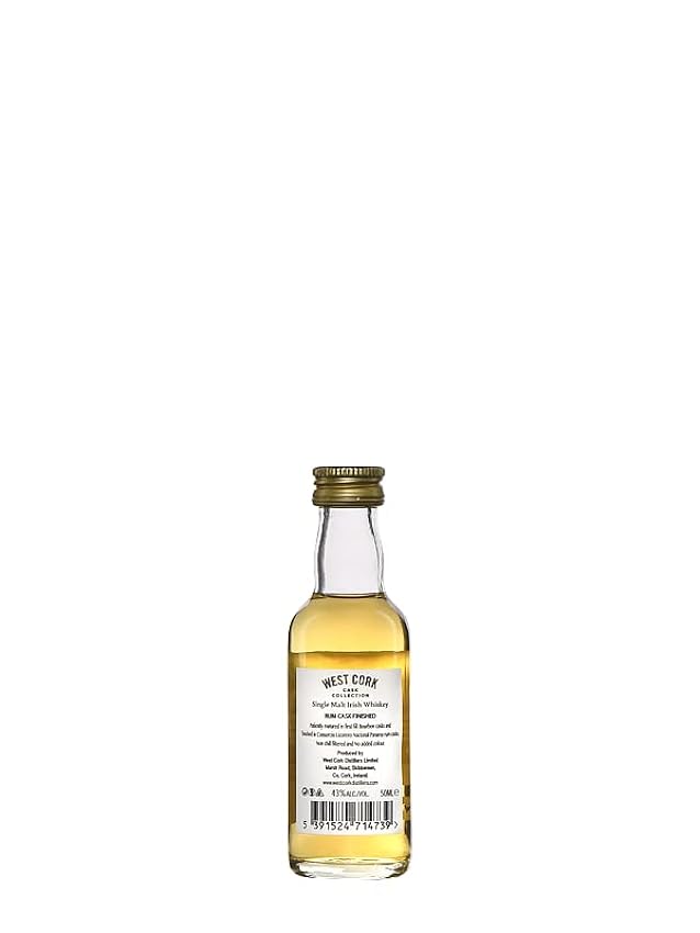 WEST CORK Coffret Cask Finish 5x5cL - Single Malt Whiskies - 43% Alcool - Origine : Irlande - 5 x 5 cl N3rIt4WI