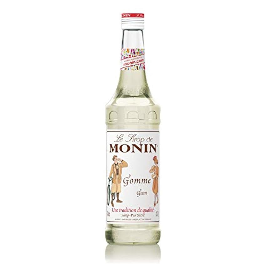 MONIN - Sirop de Gomme pour Latte et Cocktail - Arômes Naturels - 70cl myWW46DL