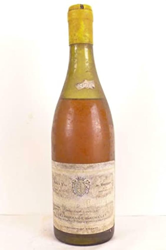 chassagne-montrachet delagrange-bachelet (collerette abîmée) blanc 1970 - bourgogne opmLEey6