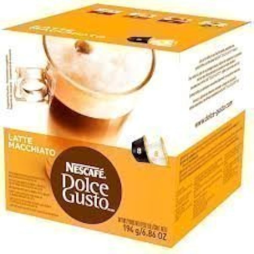 Nescafe Dolce Gusto Latte Macchiato (lot de 4), 4 x 16 