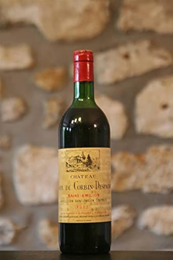 Vin rouge, Saint Emilion, Château Tour de Corbin d´Espagne 1983 o7FOPl4g
