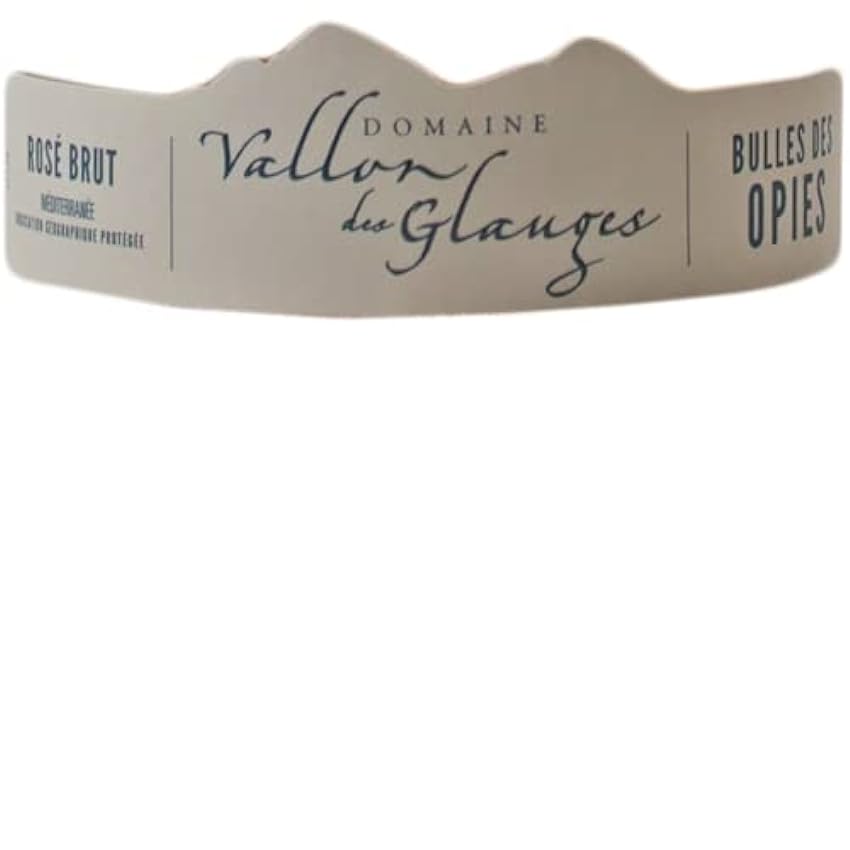 Domaine du Vallon des Glauges Brut Rosé 2020 - Appellation IGP Méditerranée - Lot de 3x75cl - Cépages Grenache, Counoise LI2hTqNu