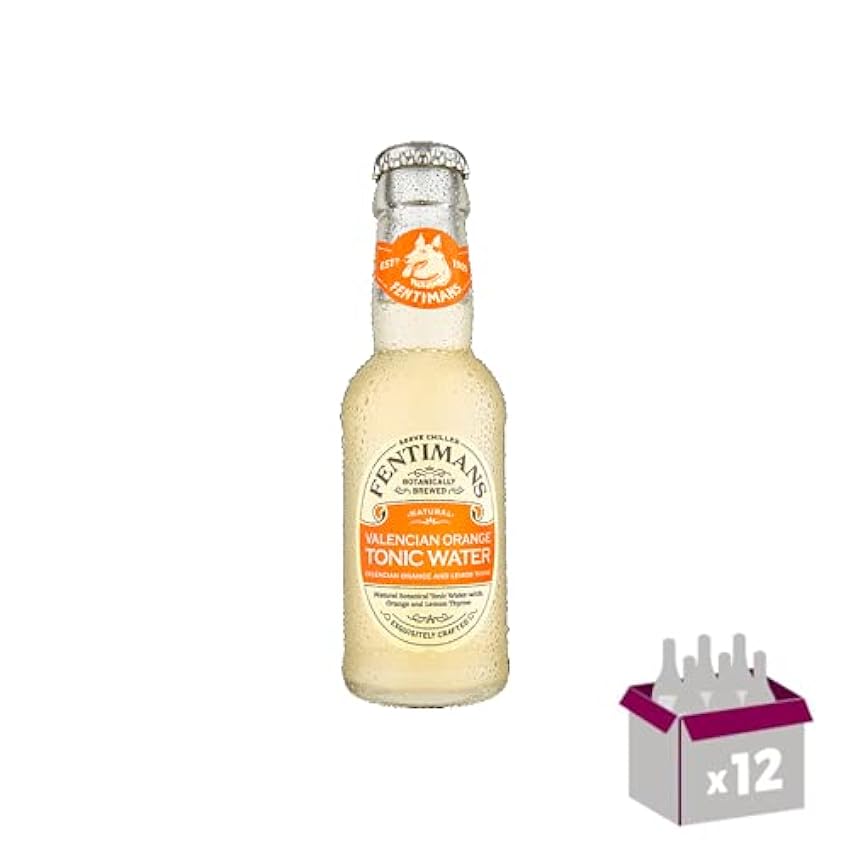 Fentiman’s – Valencian Orange Tonic Water – 12*20cl MB1