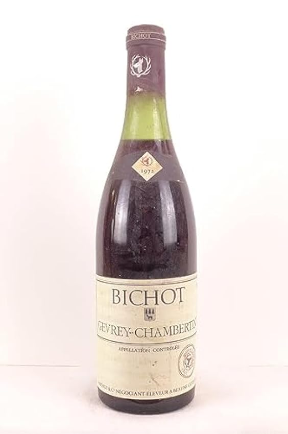 gevrey-chambertin albert bichot (capsule abîmée) rouge 1972 - bourgogne M9542lGA