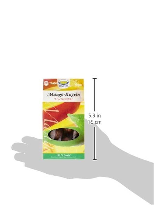 Govinda Boules Chocolat Mangue Bio 120 g Lug9RaXe