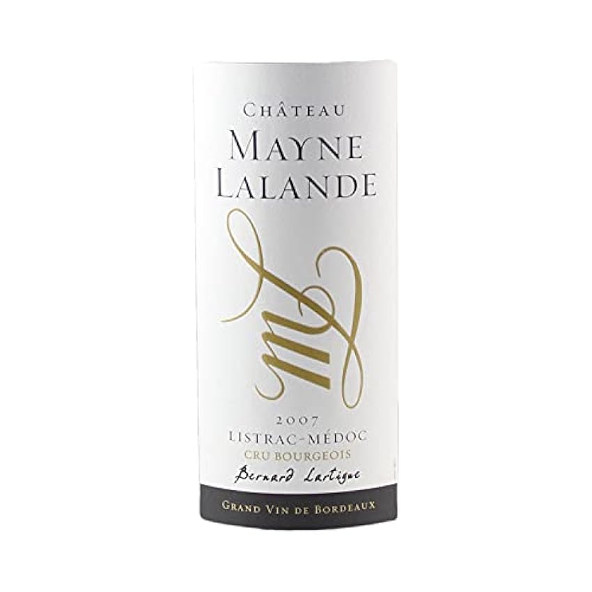 Château Mayne Lalande Cru Bourgeois MAGNUM Rouge 2007 - Appellation AOC Listrac-Médoc - Vin Rouge de Bordeaux - 150cl - Cépages Merlot, Cabernet Sauvignon MwL7lAax