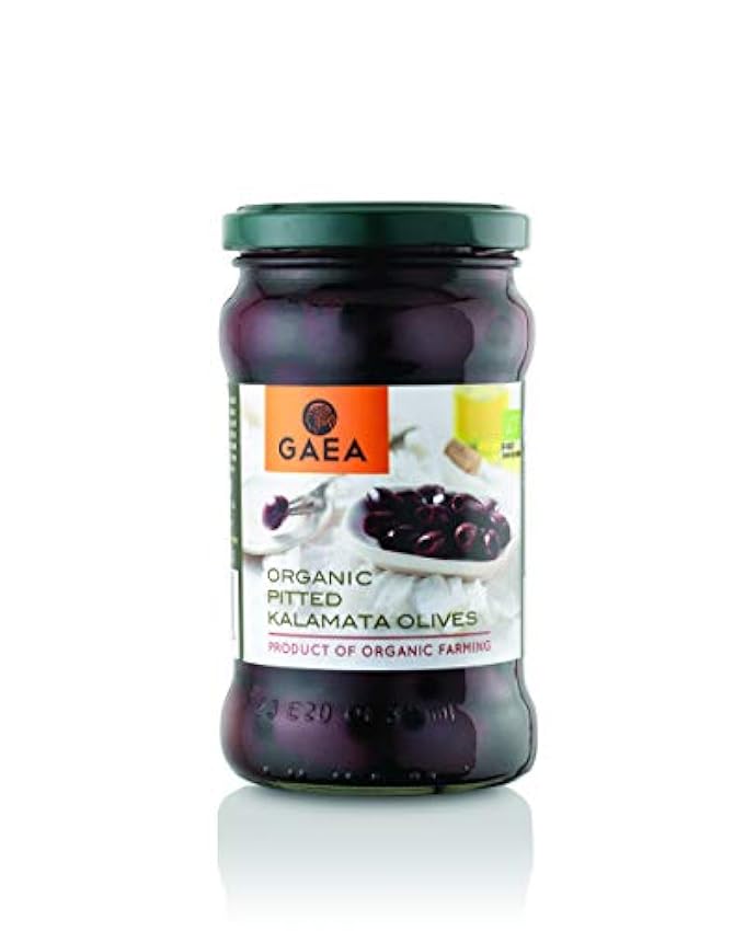 Gaea Olives dénoyautées de Kalamata - Le bocal de 160g 