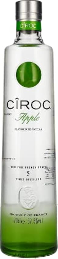 Cîroc Apple Vodka aux arômes naturels de Pomme 70 cl & Coconut Vodka aux arômes naturels de Noix de coco 70 cl l3tiL6XK