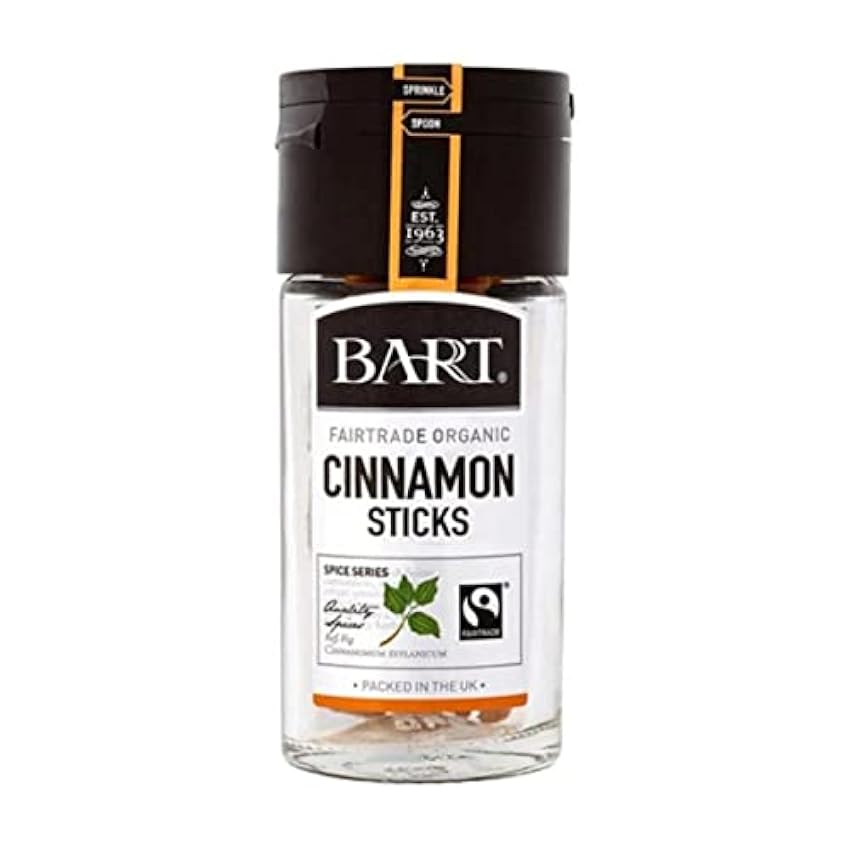 Bart - Fairtrade Organic Cinnamon Sticks - 10g nTbpTVXB