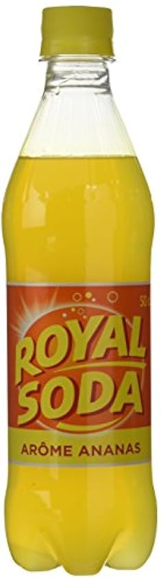 Royal Soda Ananas 50 cl - Lot de 4 mS1amyO4