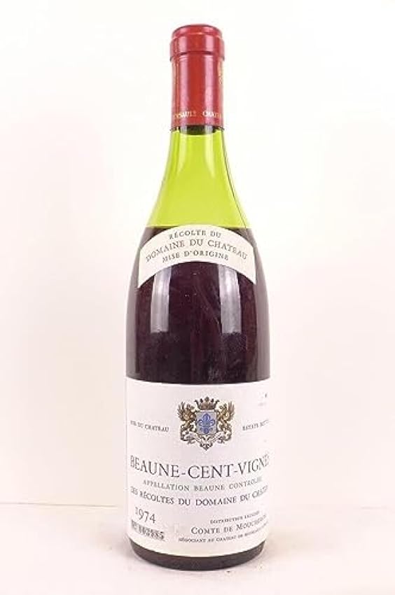 beaune château de meursault cent-vignes rouge 1974 - bo