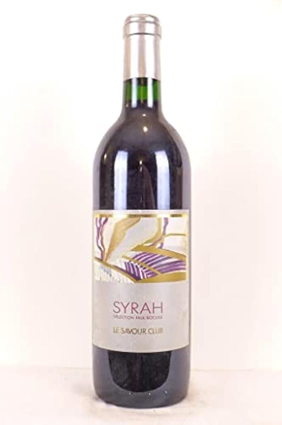 vin de pays d´oc savour club paul bocuse syrah (non millésimé années 1990 à 20000) rouge années 90 - languedoc mDq6oTik