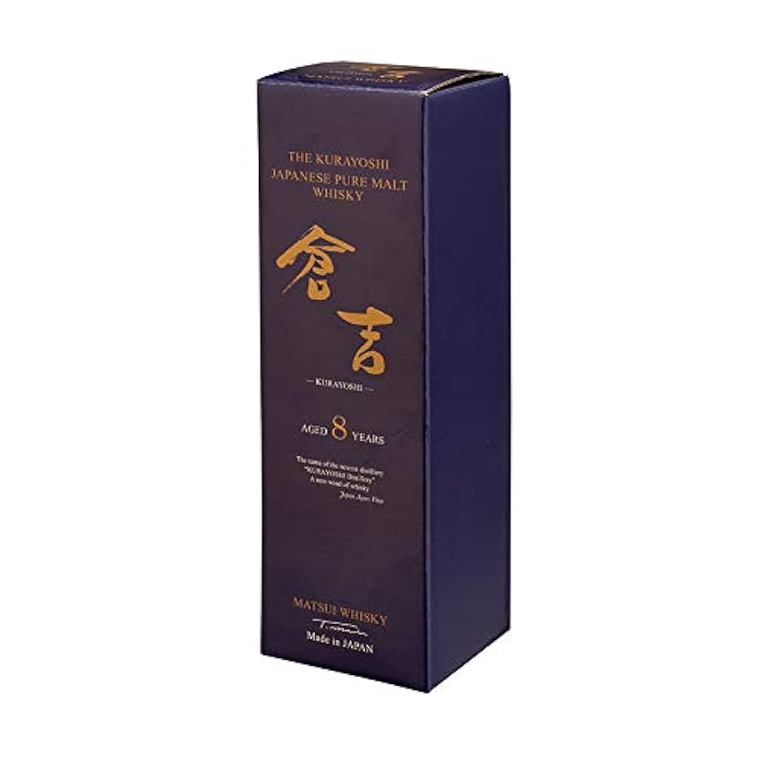 The Kurayoshi Tottori 8 Ans Pure Malt Whisky en Coffret 700 ml lbYJTMz2