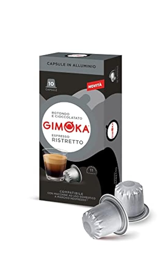 Gimoka - Compatible Pour Nespresso - Capsules En Aluminium - 100 Capsules - Goût PACK DE DÉGUSTATION - Made In Italy lBv0i1lG