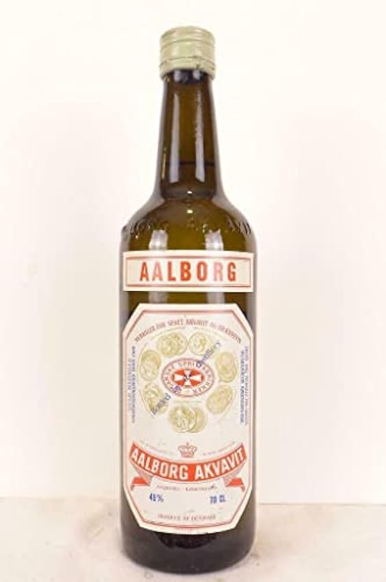 akvavit aalborg (non millésimé années 1970 à 1980) alco