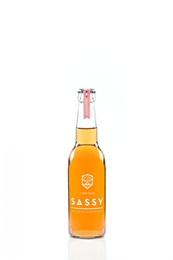 Sassy - La Sulfureuse - cidre rosé Normand - Bouteille 33 CL lWM5Ogdh