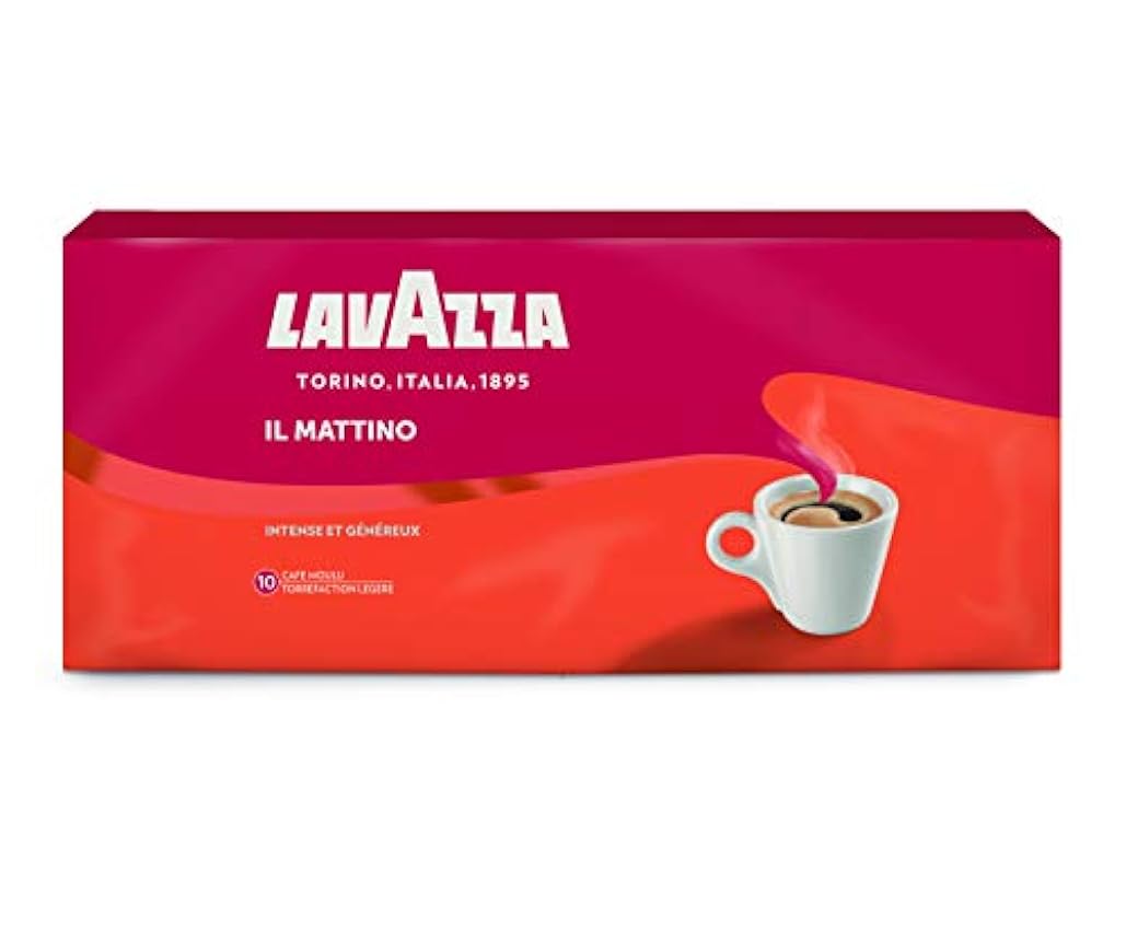Lavazza Café Moulu Il Mattino 4 x 250 g NP5JMbWa