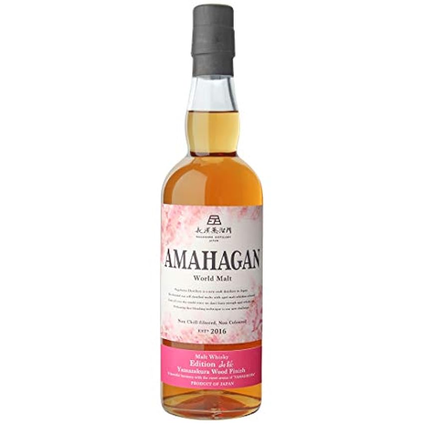 Amahagan World Malt Whisky YAMAZAKURA WOOD Finish 47% Vol. 0,7l in Giftbox L8y9x3r1
