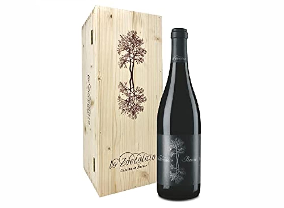 Lo Zoccolaio Piedmont Barolo D.O.C.G. Riserva Ravera Vin Nebbiolo Rouge Italien dans Bois Cas 1 Bouteilles x 75 cl oCq2LqgM