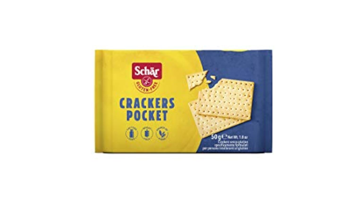 Schär Crackers Pocket sans gluten 150 g (3 x 50 g) llWm