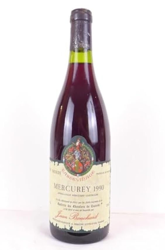 mercurey jean bouchard tastevinage rouge 1990 - bourgog
