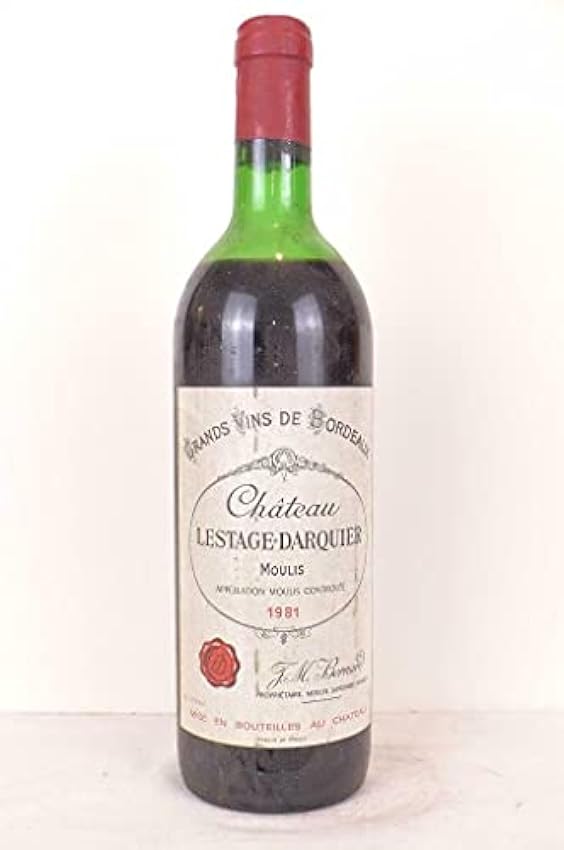 moulis château lestage-darquier (b1) rouge 1981 - bordeaux OQe6QO85